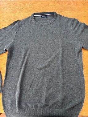 Crewneck Gray Men’s Sweater by Cafe Coton (French brand)